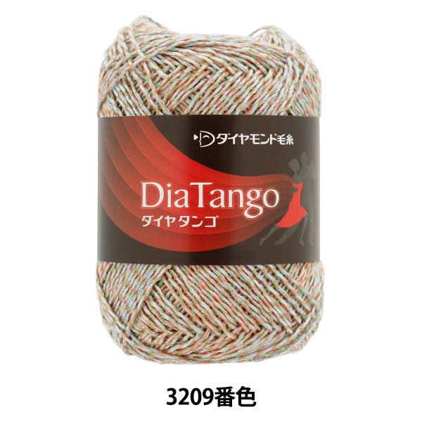 春夏纱线 “ Diamondango 3209彩色Motita” DIAMOND KNITTING YARN