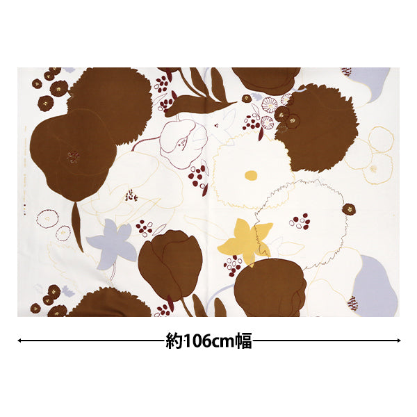 【数量5起】 織物 "naniIRO 2022棉麻板材織物 Walz Nostalgua music EGX-11200-1D" KOKKA