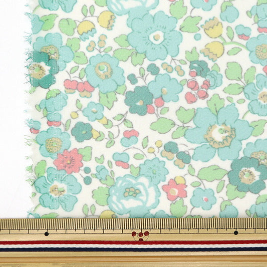 【数量5から】 生地 『リバティ・ファブリックス ポリエステルオーガンジー ベッツィ 3332019-D』 Liberty Japan リバティジャパン