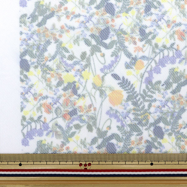 【数量5から】 生地 『リバティ・ファブリックス ポリエステルチュール ハイディメドゥ 3638139-C』 Liberty Japan リバティジャパン