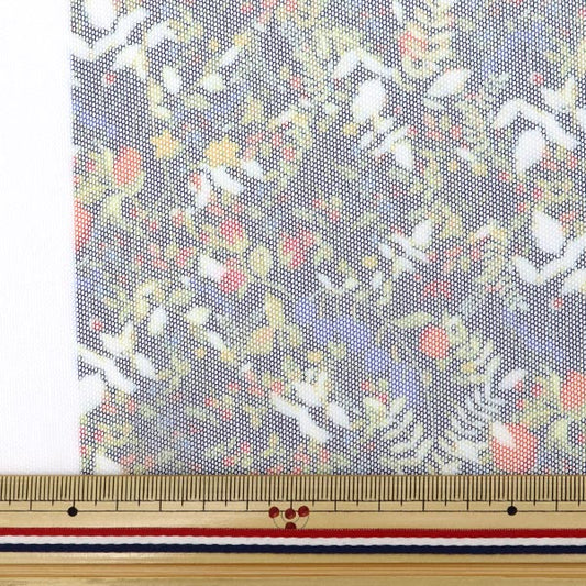 【数量5から】 生地 『リバティ・ファブリックス ポリエステルチュール ハイディメドゥ 3638139-Z』 Liberty Japan リバティジャパン
