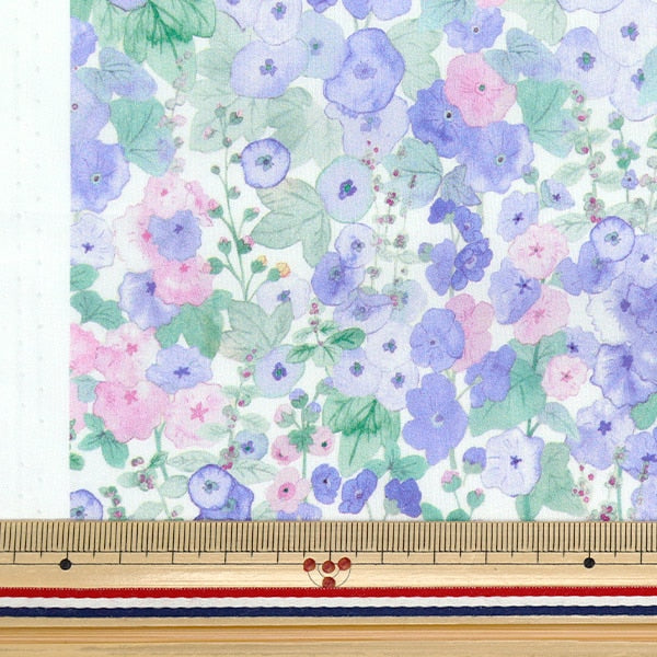 【数量5から】 生地 『リバティ・ファブリックス タナローン ホリーホックス 363J6804-ZE』 Liberty Japan リバティジャパン
