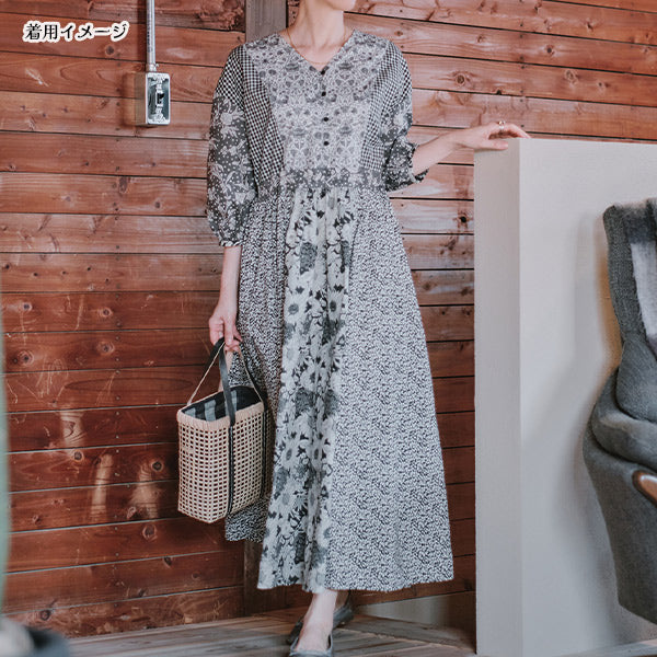 敷料套件 "图案标签X Maiando由Liberty Fabric面板制成 Liberty Japan