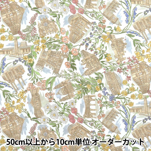 【数量5起】 織物 自由fabrix 塔納草坪 伦敦之春363j7345125au" Liberty Japan