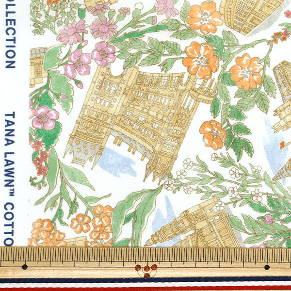 【数量5起】 織物 自由fabrix 塔納草坪 伦敦之春363j7345125cu" Liberty Japan