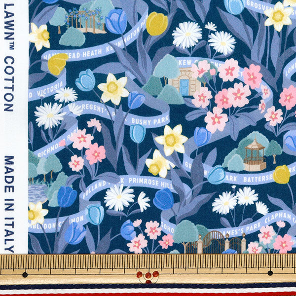 【数量5起】 織物 自由fabrix 塔納草坪 公园波西363j7345225du" Liberty Japan