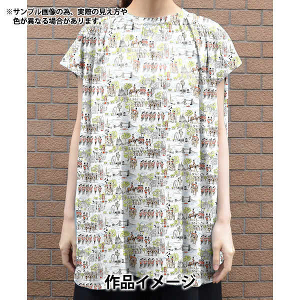 【数量5起】 織物 自由fabrix 塔納草坪 火星进行曲363J7345325BU" Liberty Japan