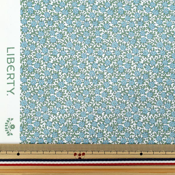 【数量5から】 生地 『リバティ・ファブリックス オーガニック・タナローン ウィンブレル・ポージー 157J926-25CU』 Liberty Japan リバティジャパン