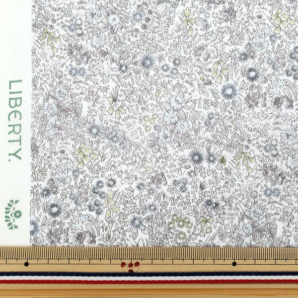 【数量5から】 生地 『リバティ・ファブリックス オーガニック・タナローン カラハン・ガーデン 157J928-25DU』 Liberty Japan リバティジャパン