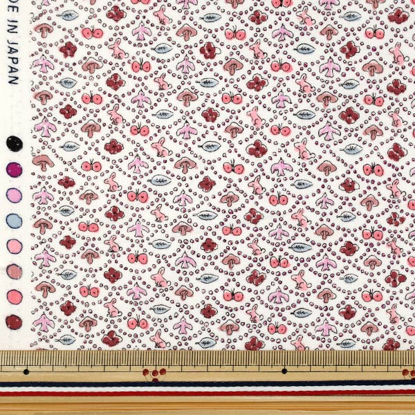 【数量5起】 織物 自由织物棉法兰绒森林波浪形DC33507L-J25T" Liberty Japan