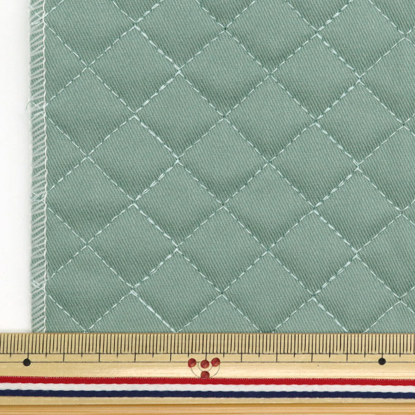 Fabric "A super water-repellent twill quilt that repels water very wellCut Cloth Approx. 135cm x 50cm Smoky Blue CQPL-TWTC-SMB"