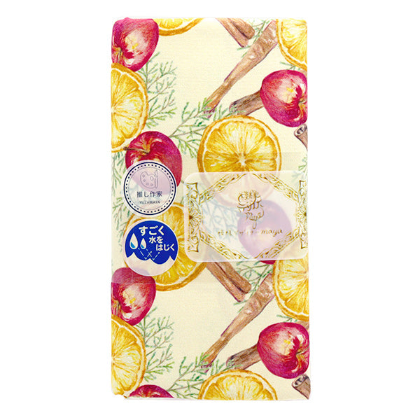 Fabric "Super Water-Repellent Polyester Pattern Designer Maya Series Dried Fruits Cut Cloth Approx. 135cm x 100cm CINMA-DR"