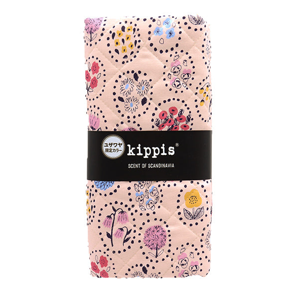 Fabric "kippis OxfordQuilt Cut Cloth Approx. 105 x 50cm Summer Flower Pink CQKPO-49F" 【Yuzawayaoriginal】