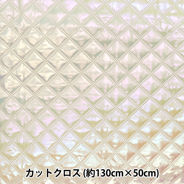 Fabric "Twinkle Quilt" Cut Cloth Approx. 135 x 50 cm Koushi White C-Q5596-4A"