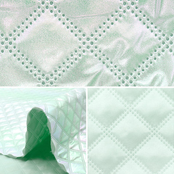 Fabric "Twinkle Quilt" Cut Cloth Approx. 135 x 50 cm Koushi Mint C-Q5596-4B"