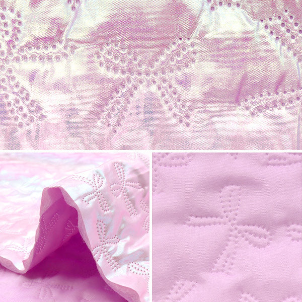 Fabric "Twinkle Quilt" Cut Cloth Approx. 135 x 50cm Ribbon Purple C-Q5596-2C"