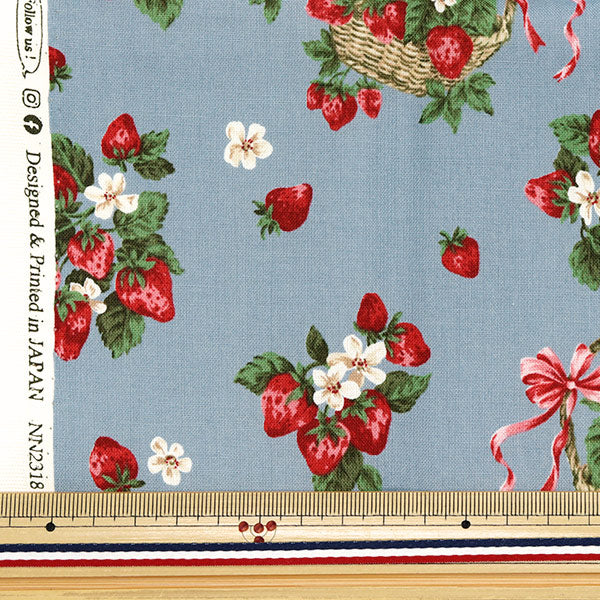 Fabric 『Sheeting UN/NO Cut Cloth Very Berry Approx. 110cm x 50cm Sax C-NN2318-12C"