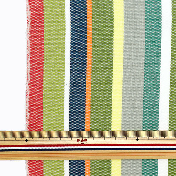 Fabric 『Fabric Wrinkle Yarn dye stripes Cut Cloth Approx. 110cm x 50cm C-KRTC-ST160"