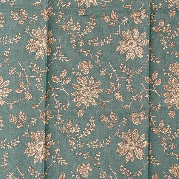生地 『パッチワーク カットクロス 約33cm×50cm マルグリット ブルーグリーン C-DG10651S-G』