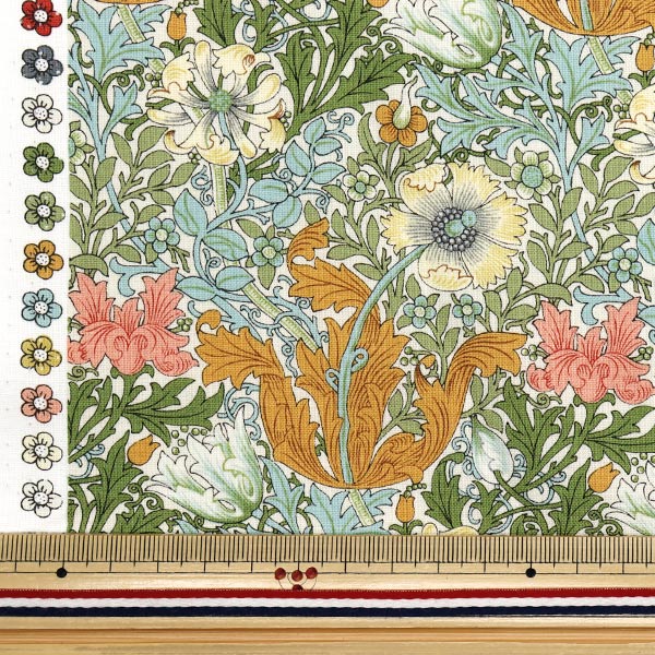 【数量5から】 生地 『MODA BEST OF MORRIS シーチング コンプトン 8390-11』