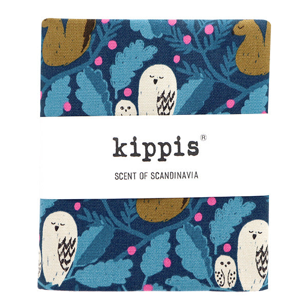 生地 『kippis (キッピス) オックス カットクロス 約108×50cm 森の平和 ブルー KPOK-84B』