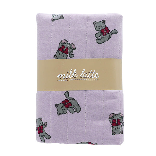 織物 “ milkratte” 板材織物被子剪布 貓紫色CQMLJS-14A"