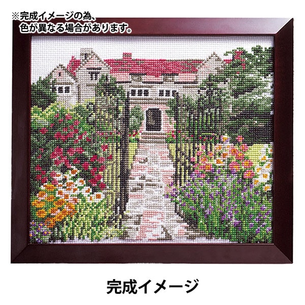 刺しゅうキット 『刺繍キット 英国庭園 884』 Olympus オリムパス