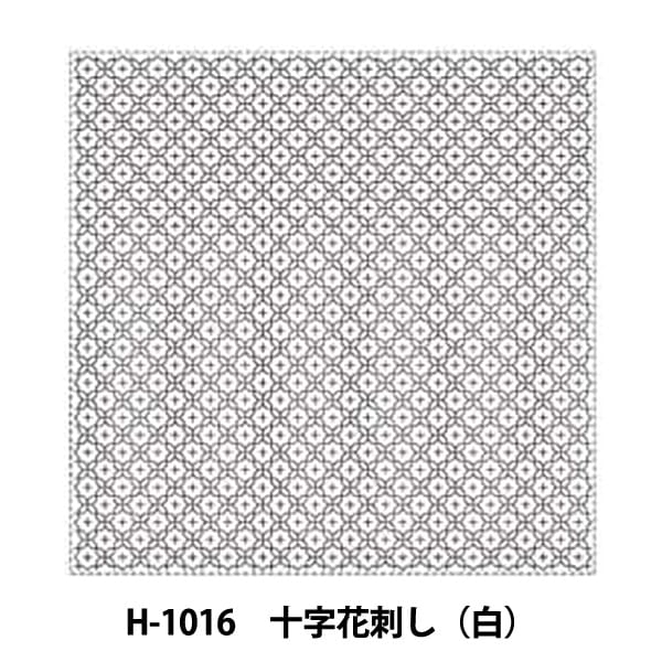 刺绣布 “生鱼片花炸布包钉(白色)H-1016” Olympus
