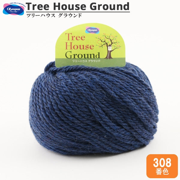 Fall and winterYarn "Tree House Ground (Tree House Ground) 308th color" Olympus