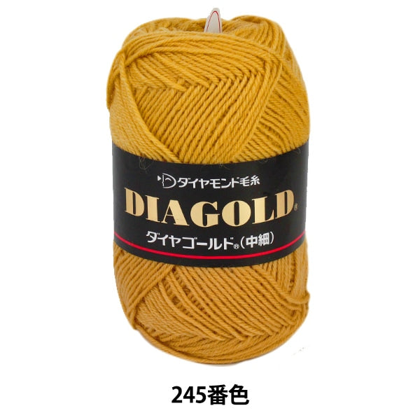 秋冬纱线 “ Dia Gold(Diamond Gold)中等 - 薄245颜色” DIAMOND KNITTING YARN