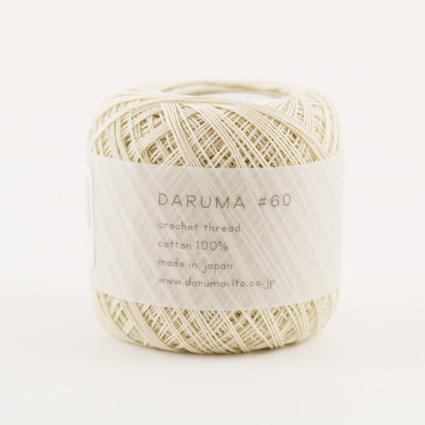 钩编线 “ Daruma#60 No.2颜色” Daruma DARUMA 横田
