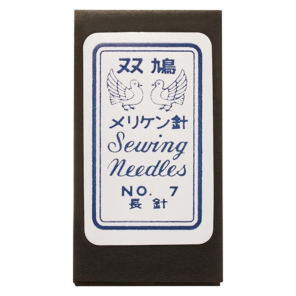 Hand sewing needle "N-twin pigeon Meriken needle long needle No.7 12-246" Clover