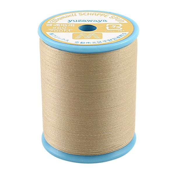 Sewing machine thread "Mansel Shappe Si Pan Ordinary Local #60 700m 108 Color" MANSELL Mansel