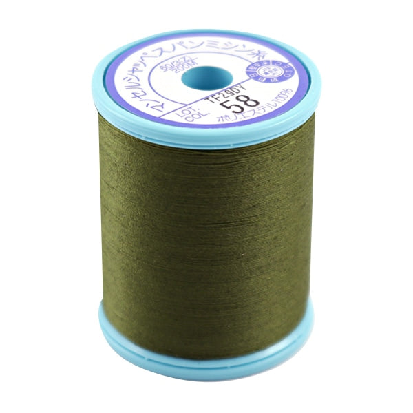 Sewing machine thread "Mansel Shappespan Ordinary Local #60 200m 58 Color" MANSELL Mansel