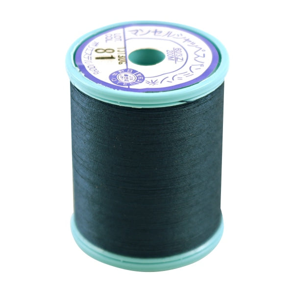 Sewing machine thread "Mansel Shappe Si Pan Ordinary Local #60 200m 81 Color" MANSELL Mansel