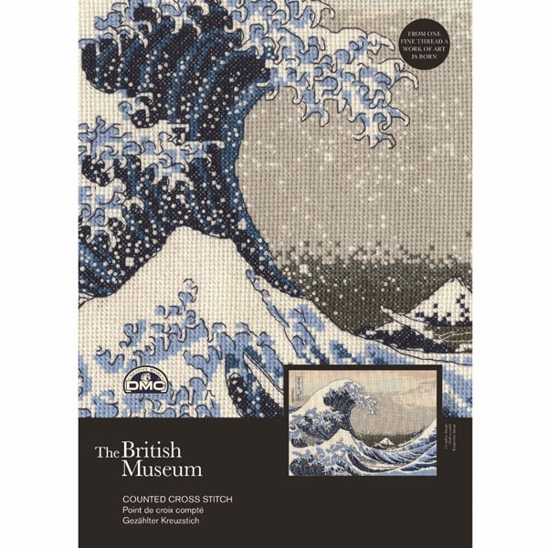 ImportEmbroidery kit "Katsushika Hokusai -The Great Wave (Katsushika Hokusai" Kanagawa offshore ") BL1145 73