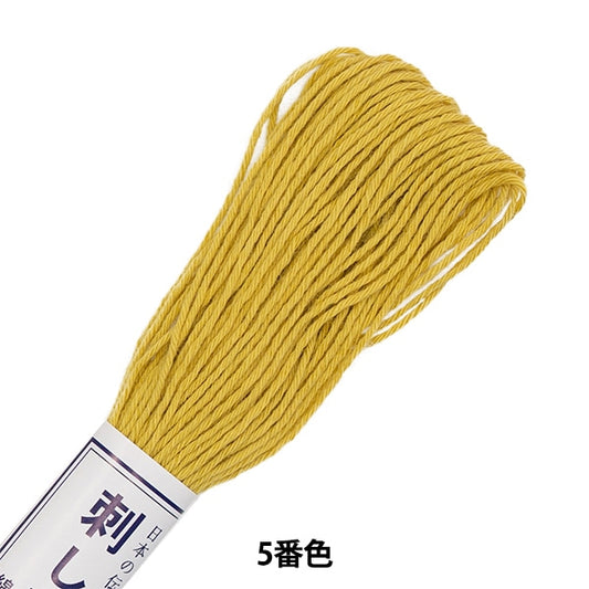 刺绣纱线“ Sashiko Thread 5(单色)” Olympus