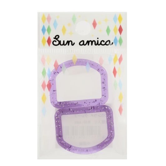 Handicraft parts "D-kan glitter 2 grape DKL-3"