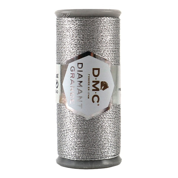 刺绣纱线“ DMC直径Grande(Diamant Grande)Silver G415” DMC DM Sea