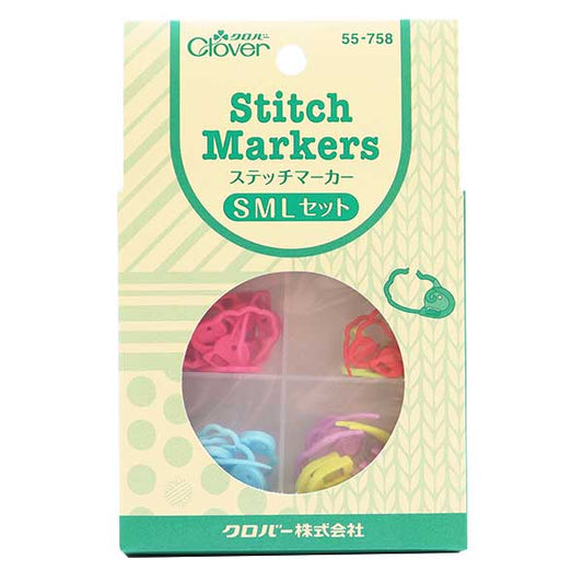編織供應“針跡標記SML SET 55758” Clover