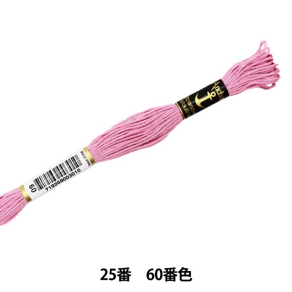 刺绣线“锚(锚)25th刺绣线60th颜色”
