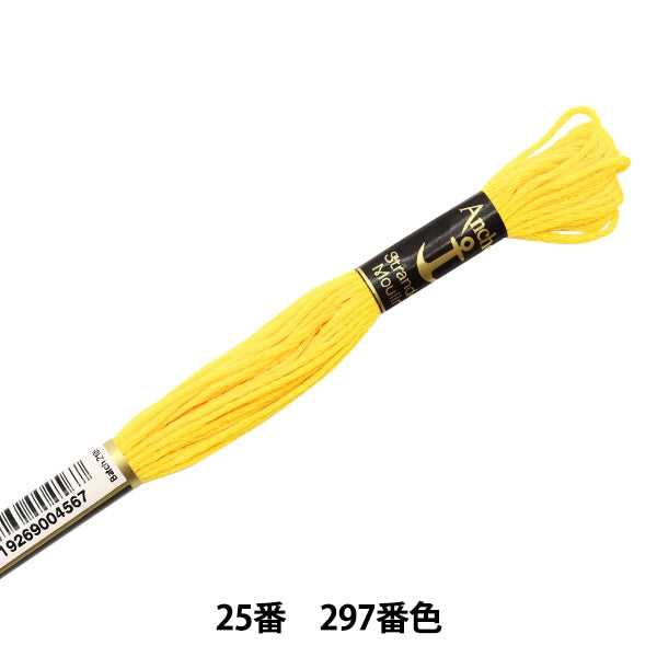 刺绣线“锚(锚)25th刺绣线297颜色”