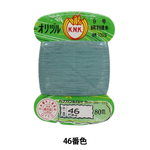 手-Seewn线程“ Orizuru地面缝线线#40m卡卷46颜色” kanagawa