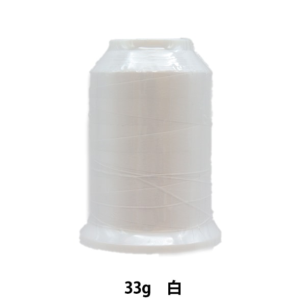 用于岩石缝纫机缝纫机线 “ Woolylock 33g White” Kanagawa