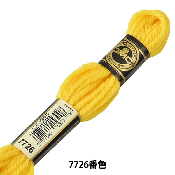 绣花线“ DMC 4号刺绣线挂毯羊毛7726” DMC DM海藻