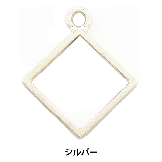 Resin parts "Resin frame Square Silver 1 piece No.104"