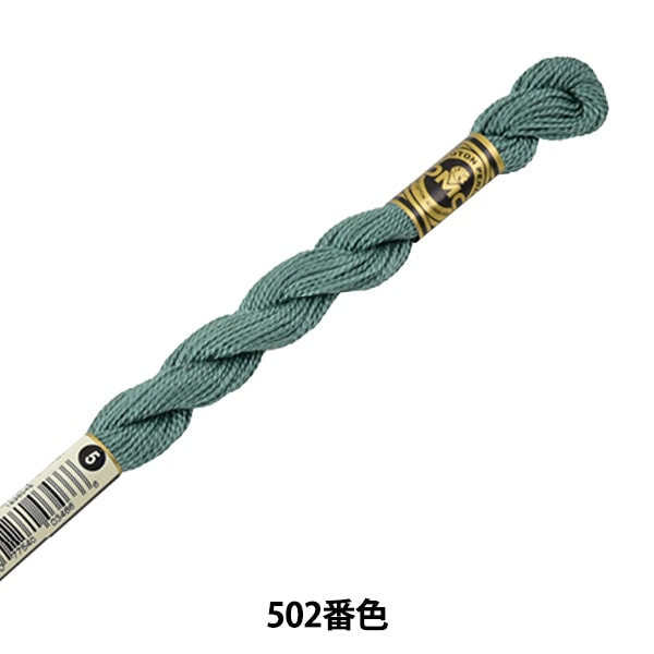 刺绣线程“ DMC第5号刺绣线502” DMC DMSEA