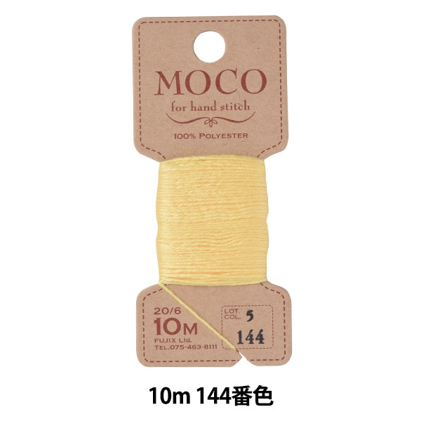 手-Seewn线程“ Moco Stitch螺纹10m 144th颜色” fujix fujix