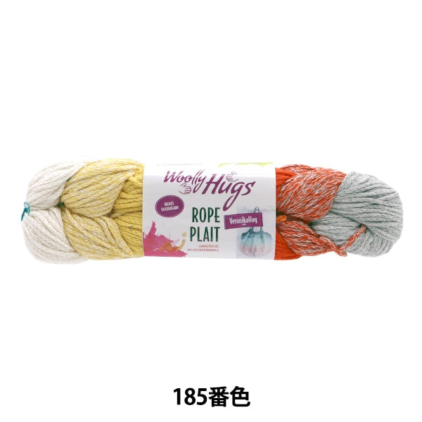 春夏纱线 “绳子辫子(绳板)185颜色”羊毛拥抱羊毛