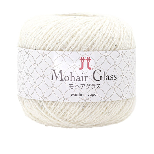 秋冬纱线 “ Mohair Glass第一颜色” Hamanaka